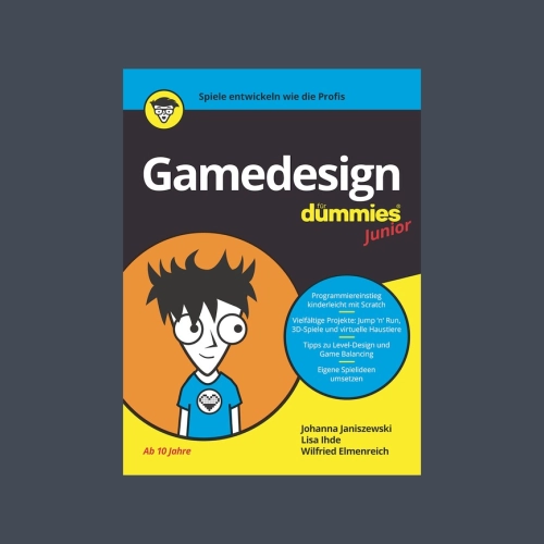 Buchcover mit dem Buchtitel Gamedesign